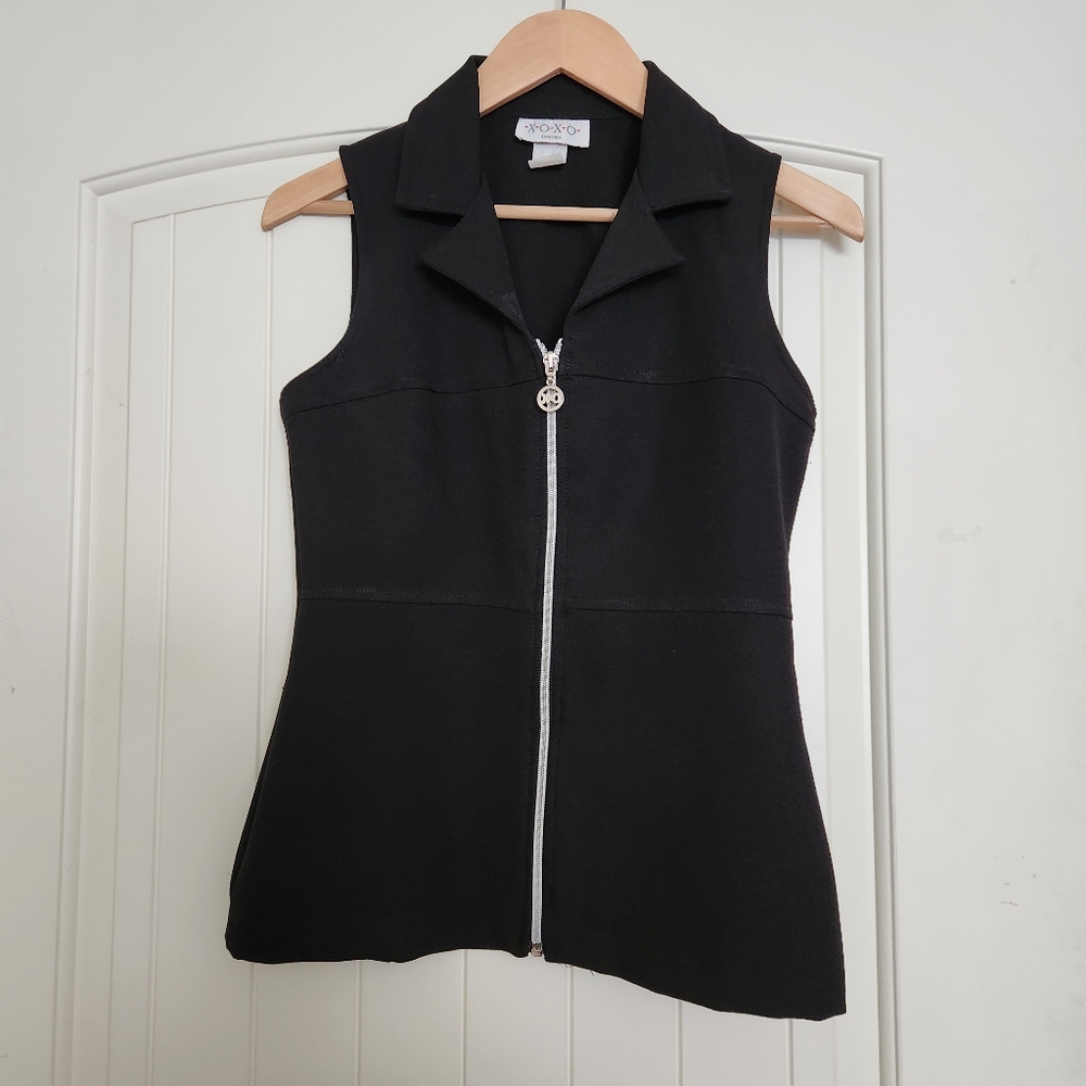 XOXO Vintage Two Piece Sleeveless Pant Suit, Size 5/6